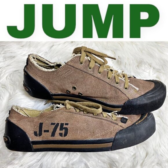 JUMP J-75 Breakk Brown Suede Lace Up Sneakers, Size 9 - Picture 9 of 10